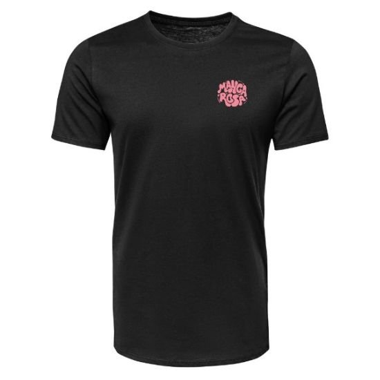 Camiseta Manga Rosa - Preta e Rosa - Image 2